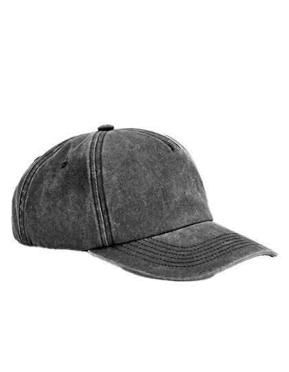 Cappellino vintage a 5 pannelli dal look rilassato