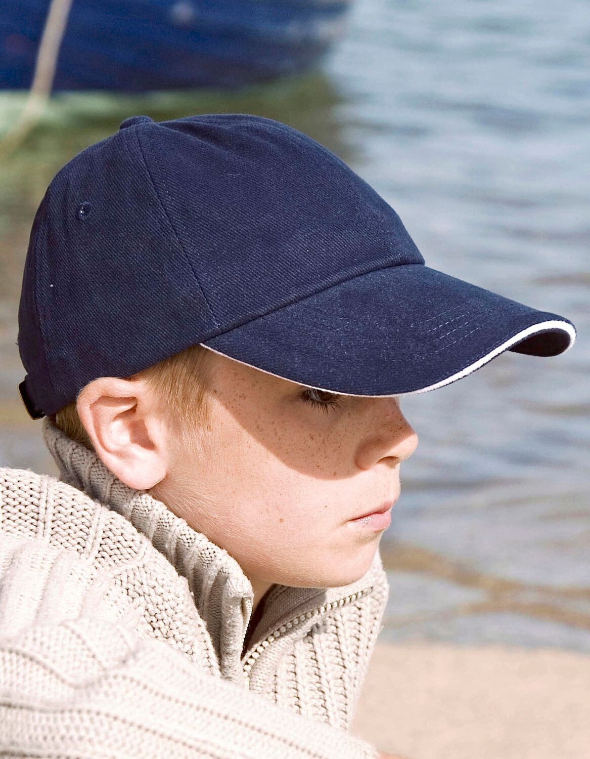Junior Heavy Brushed Cotton Cap