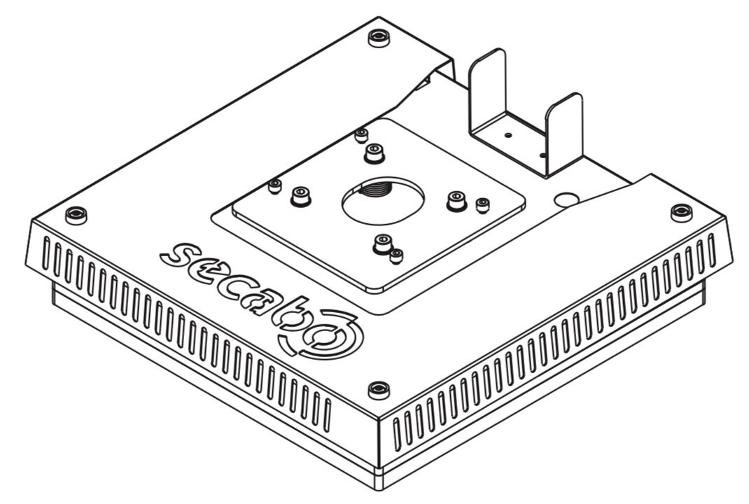 Secabo HP5 heating plate and base plate 38cm x 38cm