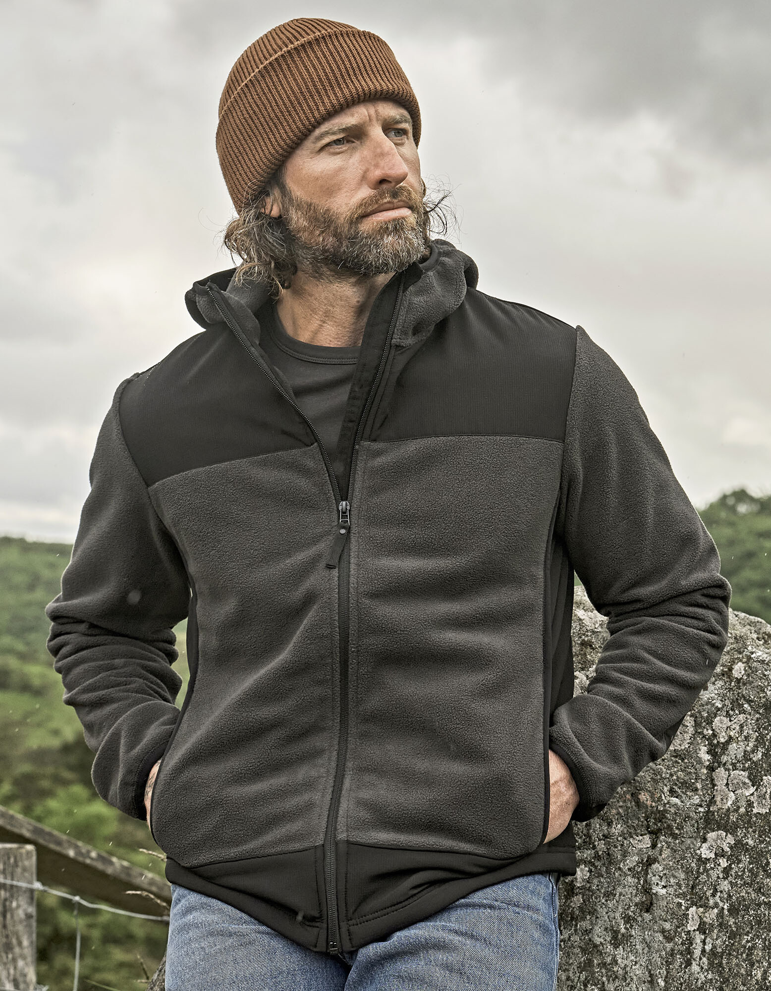 Mountain Hooded Fleece