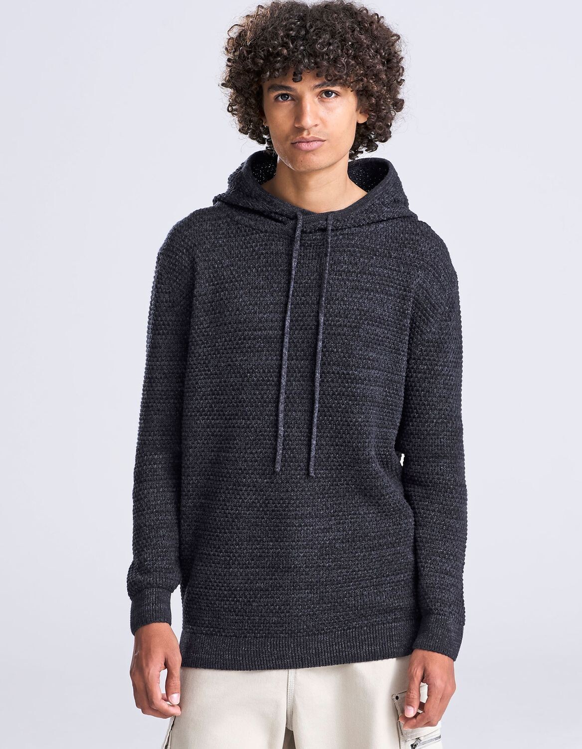 Felpa con cappuccio Iguazu Sustainable Knitted