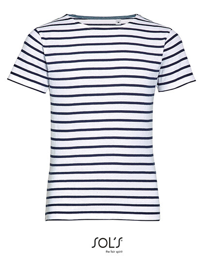 Kids´ Round Neck Striped T-Shirt Miles