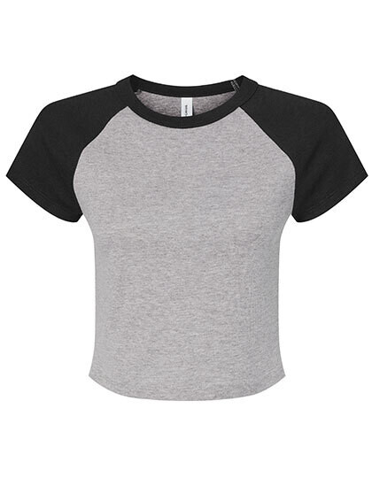 T-shirt da donna Micro Rib Raglan Baby