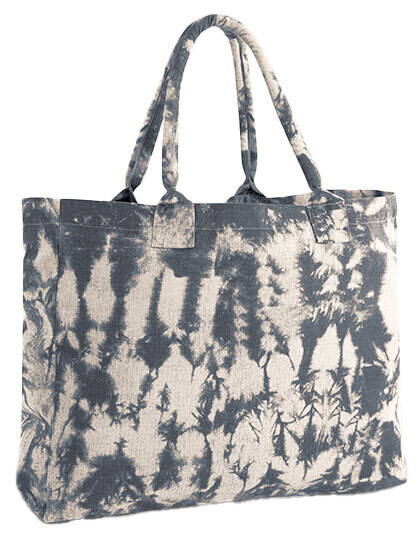 Borsa tote in tela tie-dye