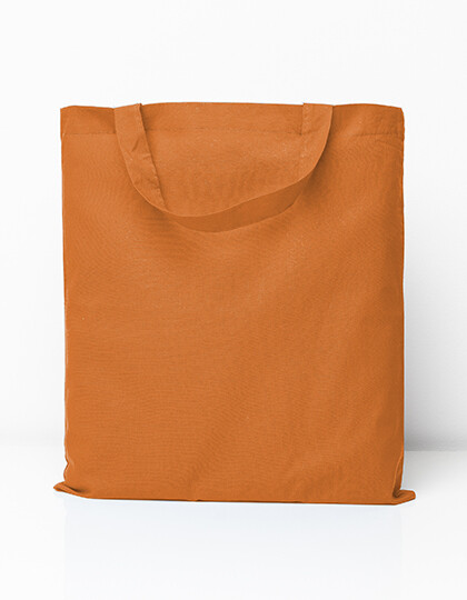 Sac en coton coloré à anses courtes