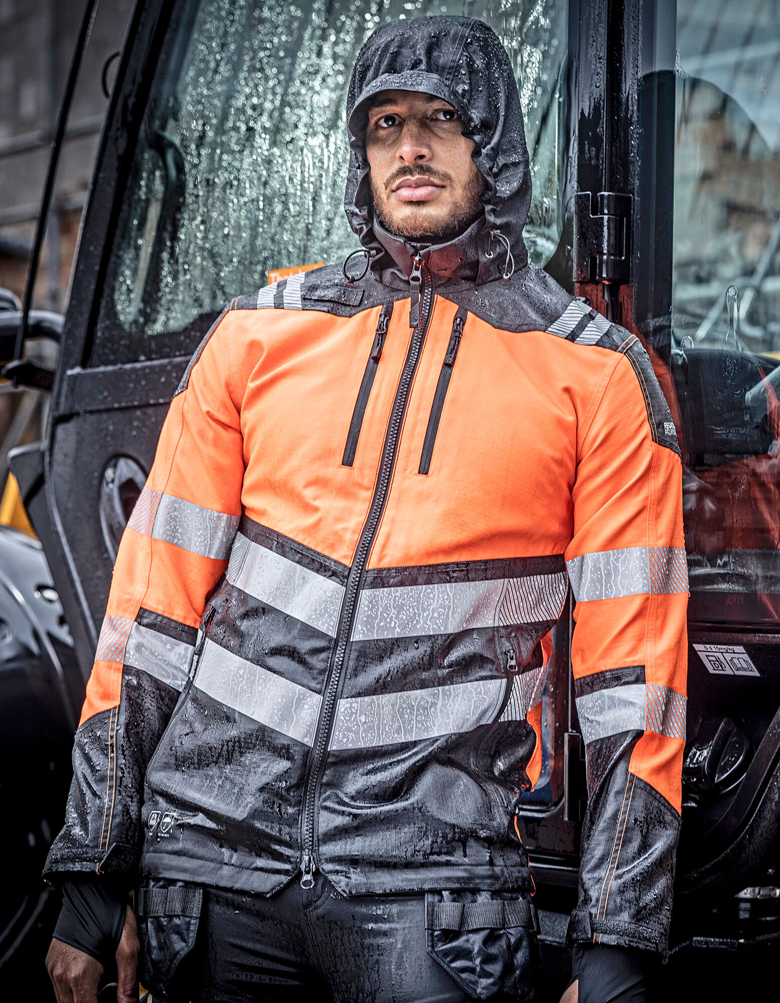 Hi-Vis X-Pro Waterproof Shell Jacket (Class 2)