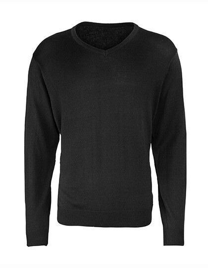 Men's V-Neck Knitted Sweater