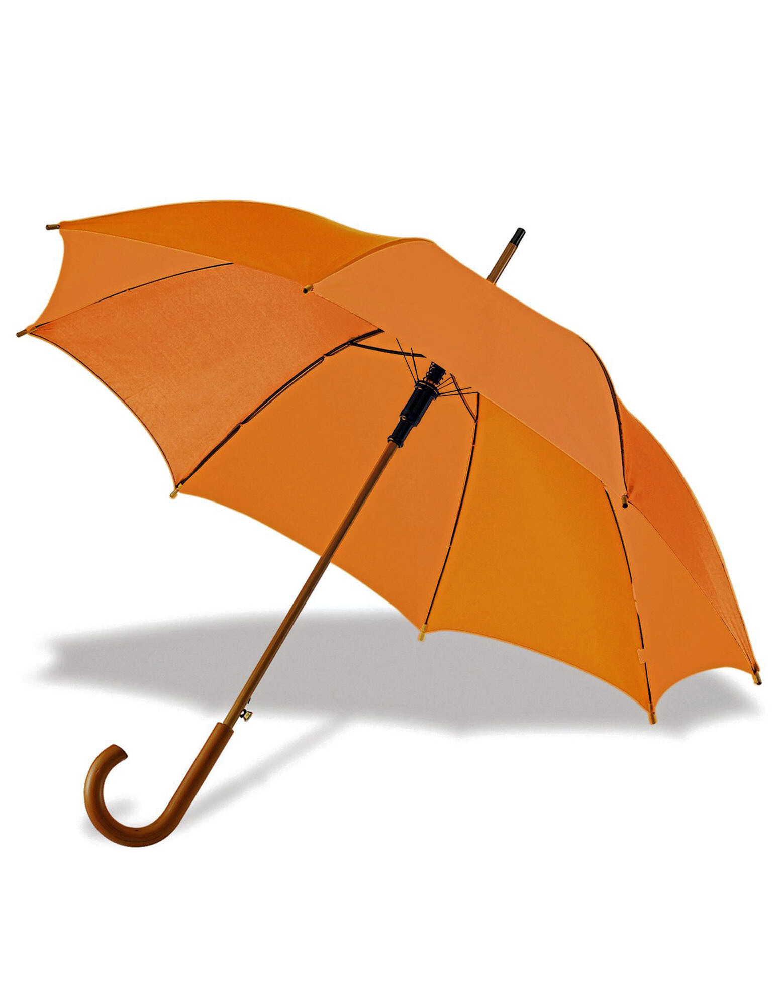 Automatic wooden stick umbrella Cork