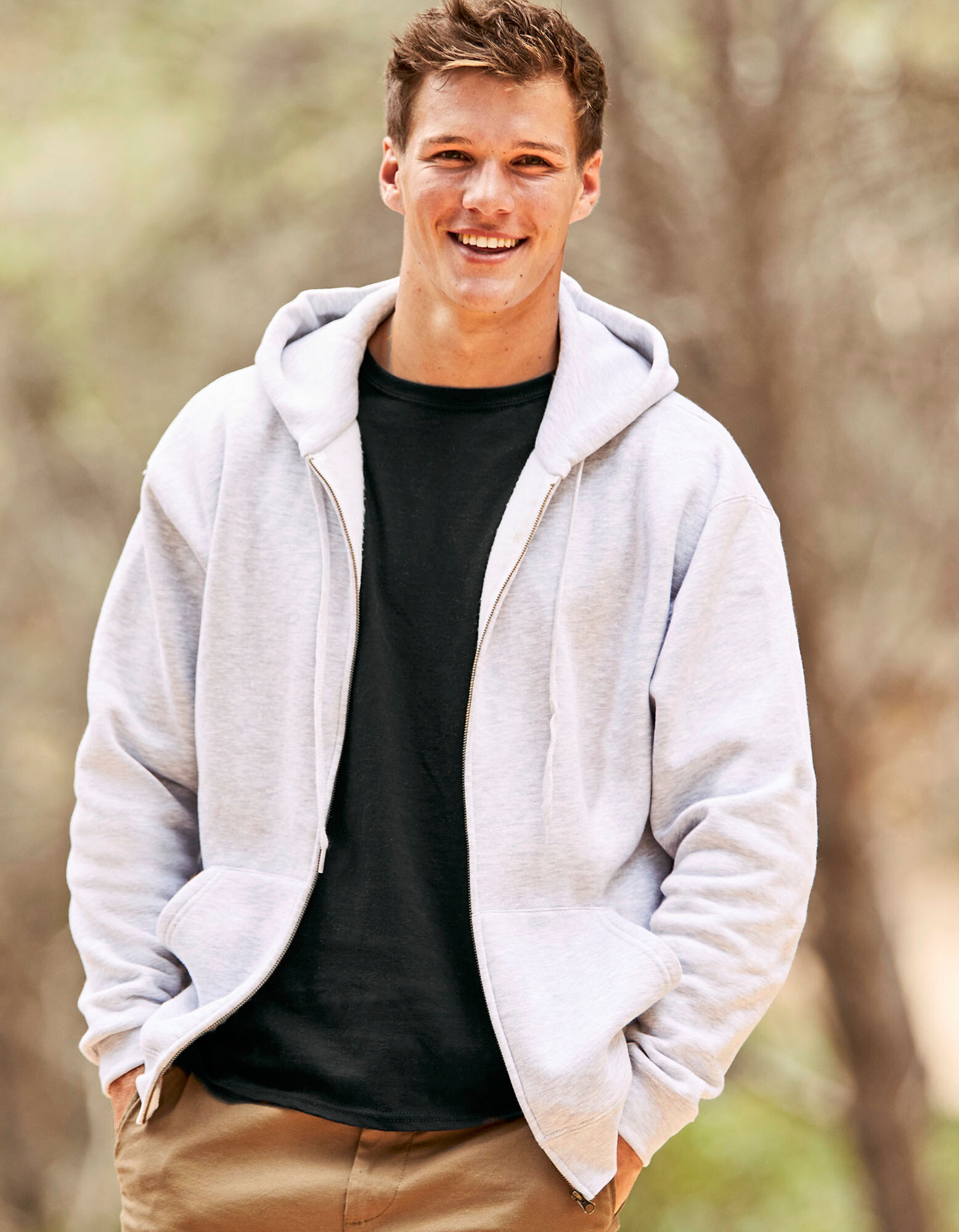 Premium Hooded Sweat Jacket