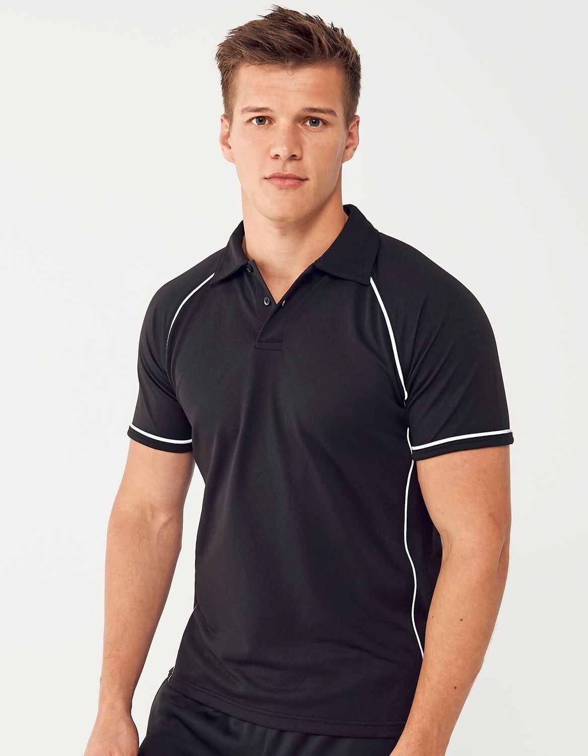 Men´s Piped Performance Polo