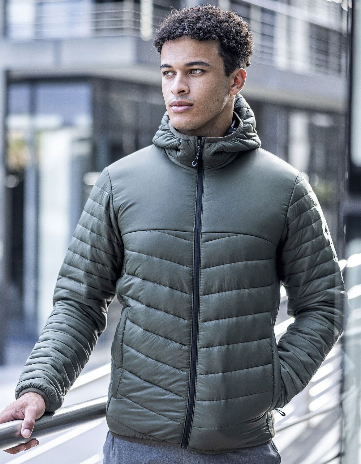 Loftlite Hooded Baffle Jacket