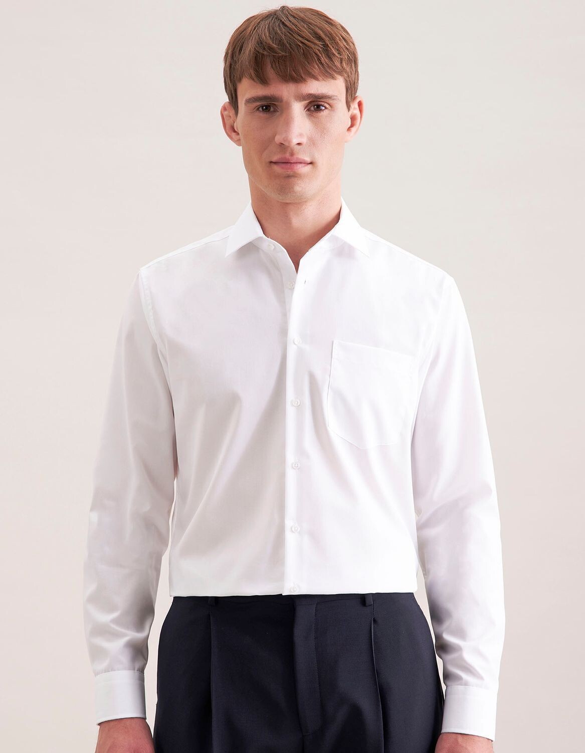 Men's Shirt Regular Fit Extra Longsleeve