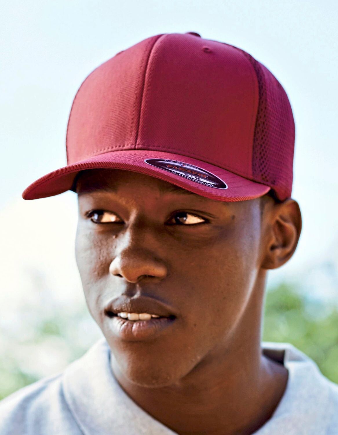 Casquette Flexfit en maille Tactel