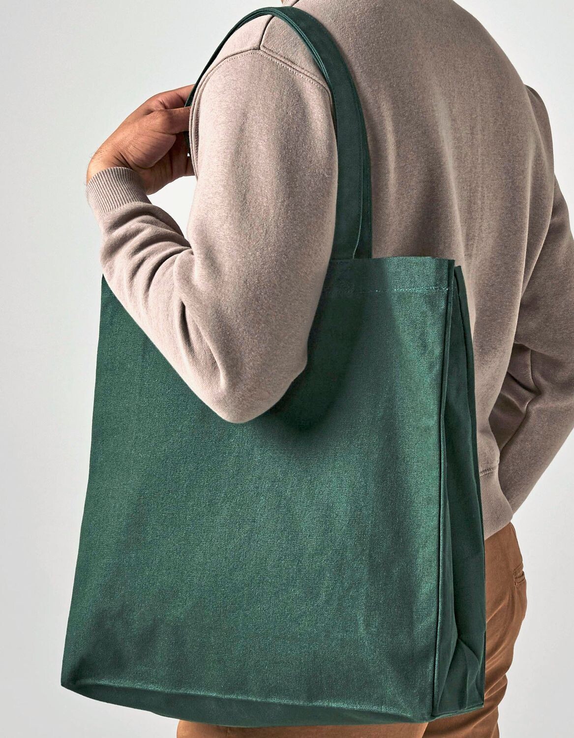 Shopper classica in cotone equosolidale