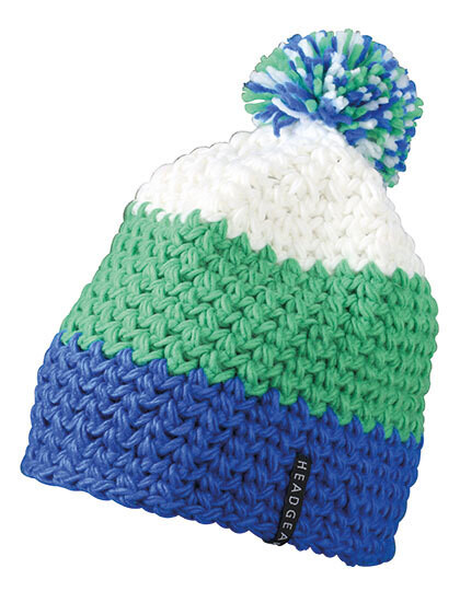 Crocheted Cap With Pompom