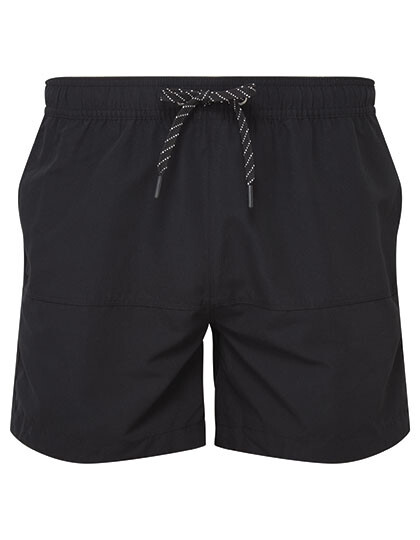 Pantaloncini da bagno da uomo a blocchi di colore