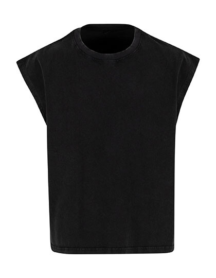 Vintage Cropped Heavy Sleeveless Tee