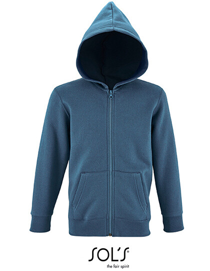 Kids' Zip Hoodie Stone