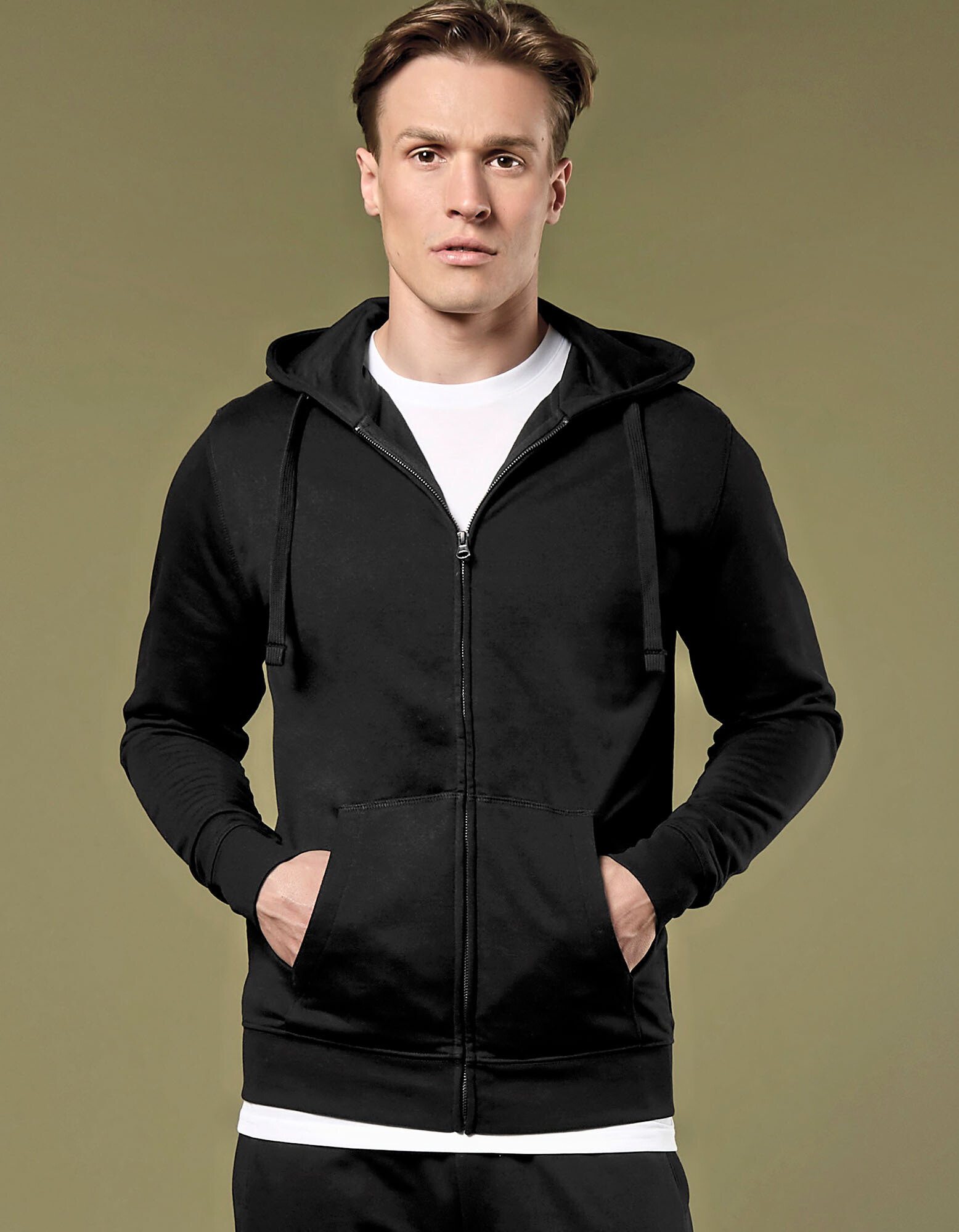Regular Fit Superwash® 60° Zipped Hoodie