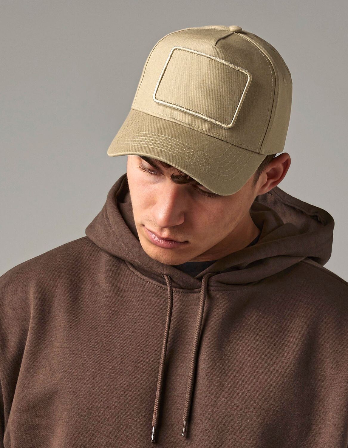 Cappello a 5 pannelli con patch rimovibile