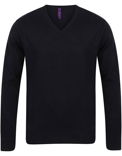 Men's Lightweight V-Neck Jumper