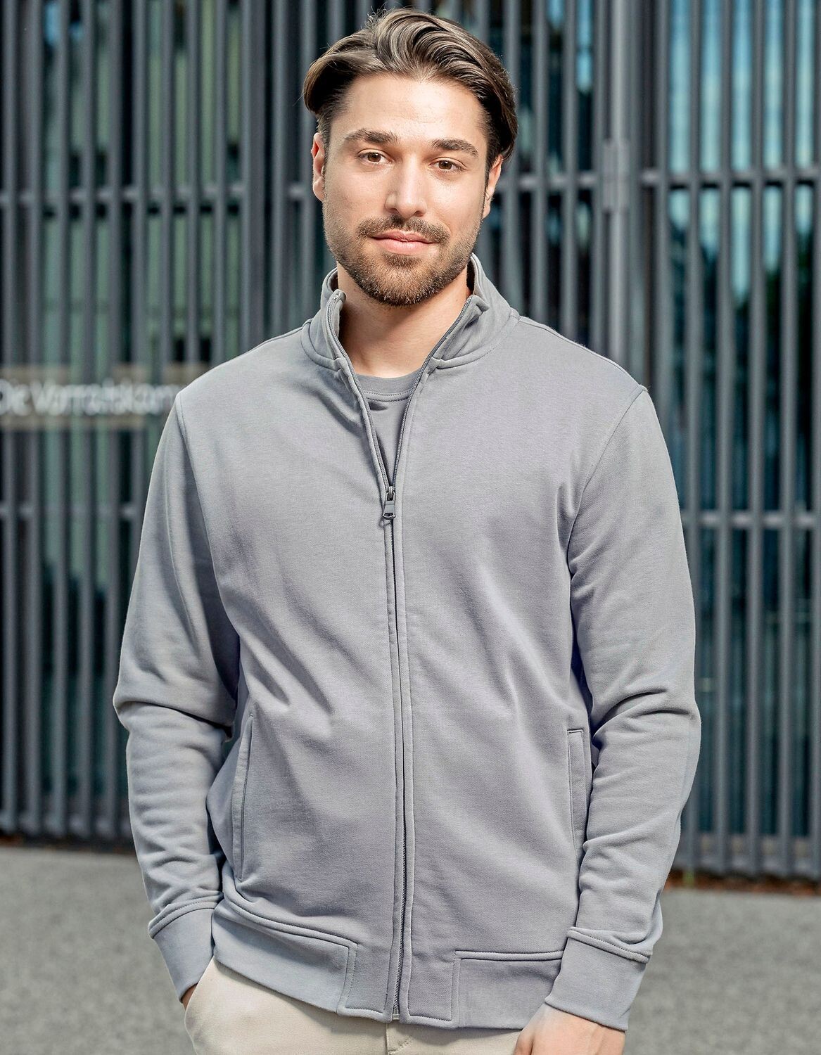 Men's Premium Full-Zip Sweat Jacket