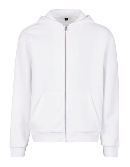 Felpa con cappuccio e zip vaporosa