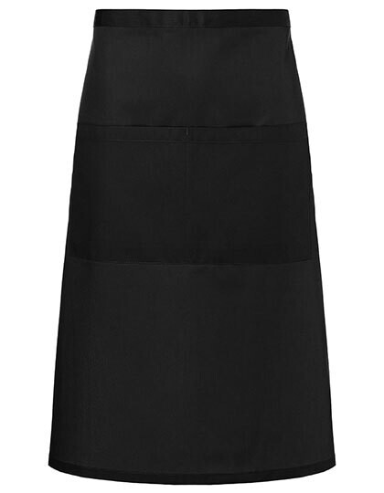 Basic bistro apron with pocket
