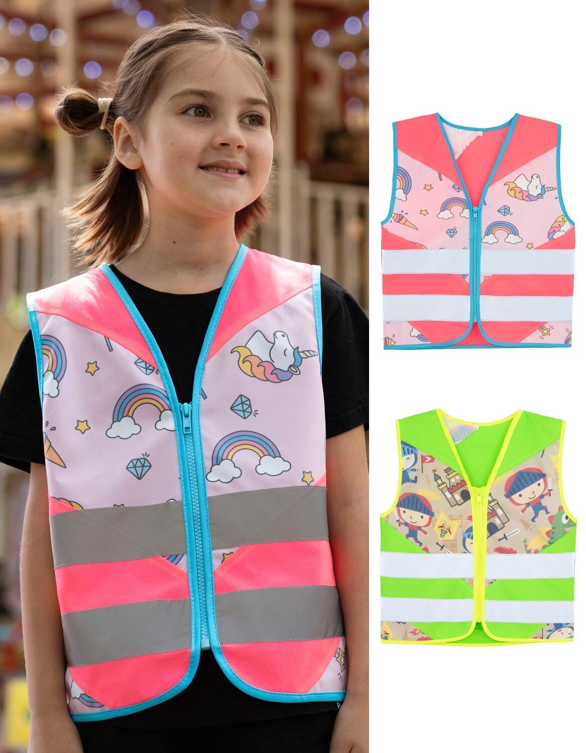 Children's Safety Vest Action Fantasy CO² Neutral