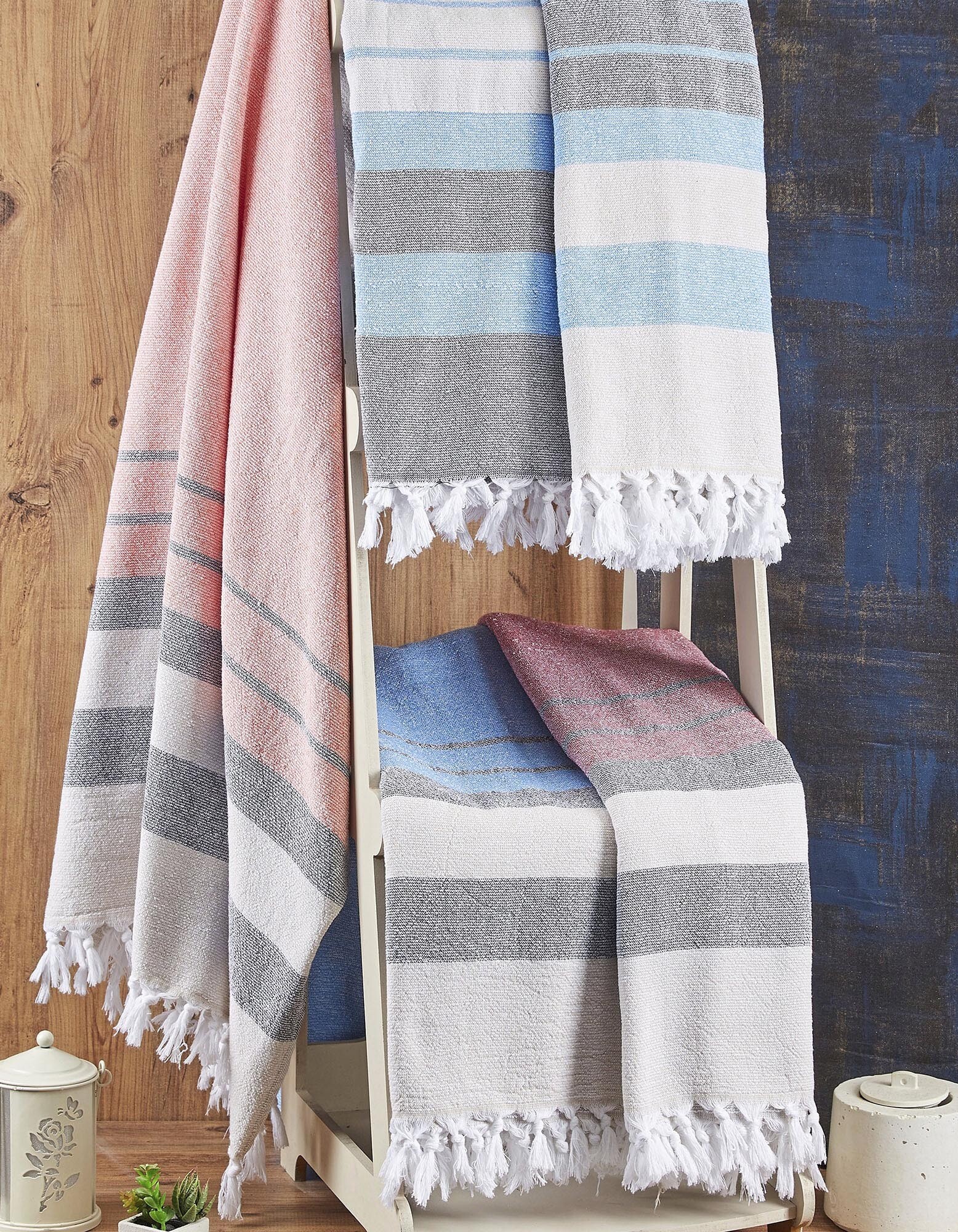 Hamam Towel Fantasy with Terry Backside