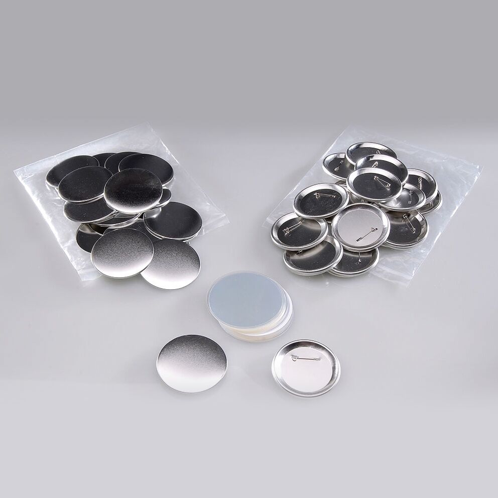 100 botones con imperdible 75mm 100 botones con imperdible 75mm
