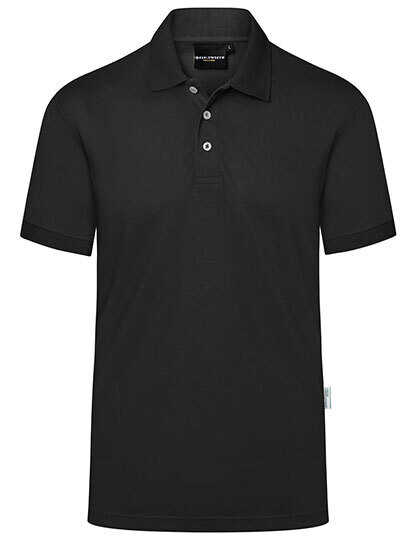 Men's workwear polo shirt modern flair