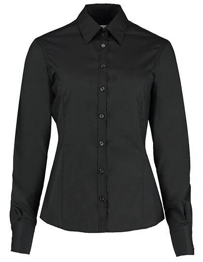 Women's Tailored Fit Business Shirt Long Sleeve