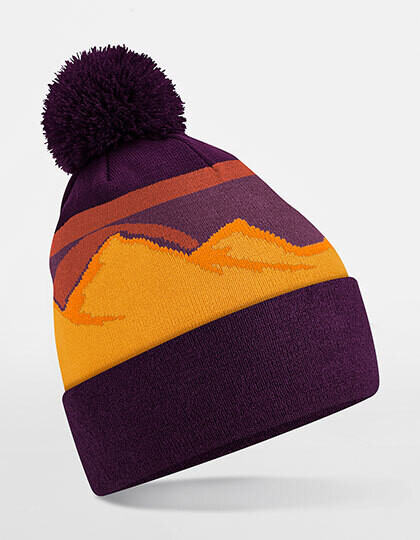 Bonnet à pompons « Mountain Peaks »