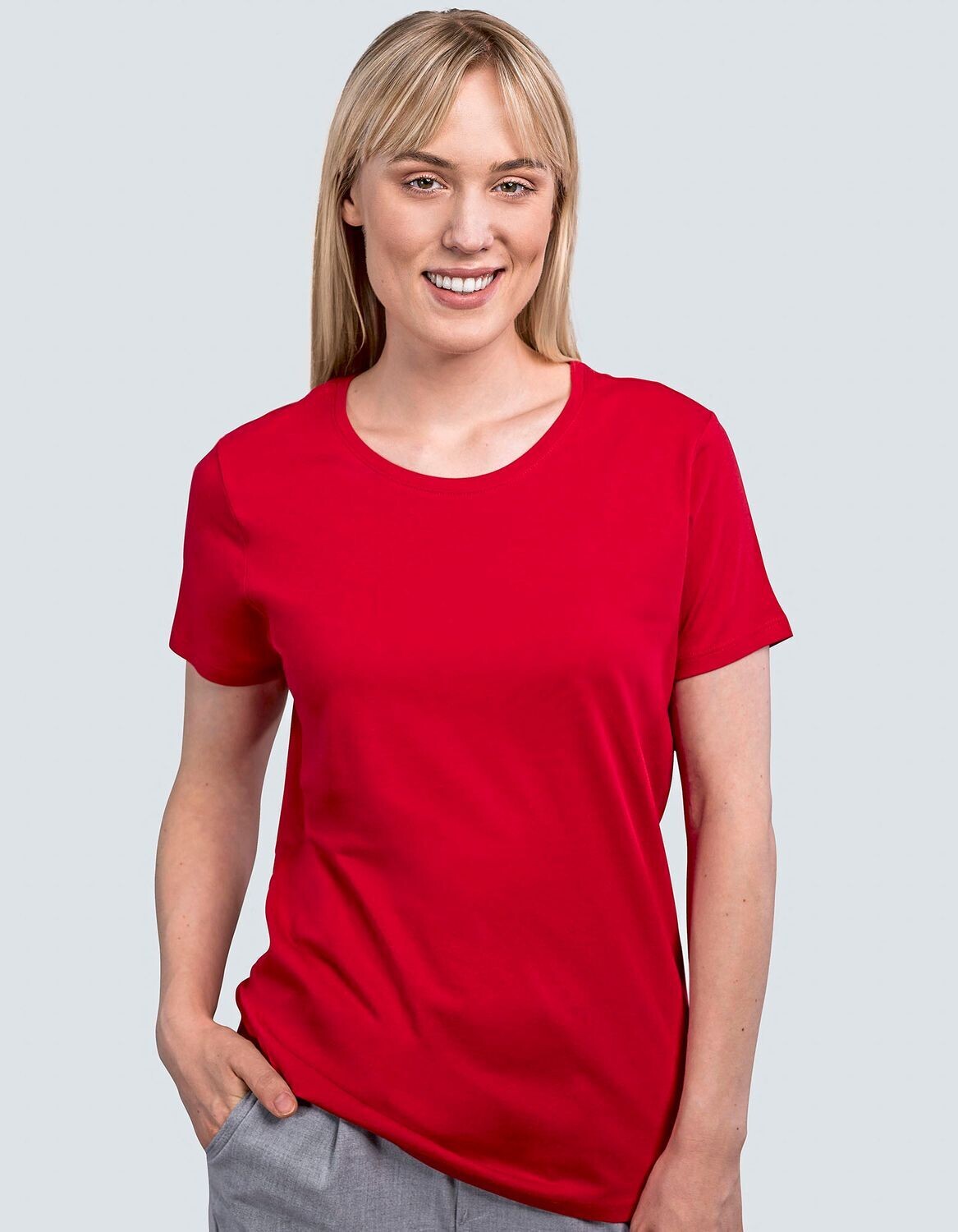 T-shirt di lusso da donna a girocollo