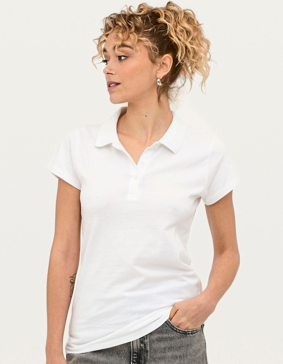 Women’s Jersey Polo Shirt Prescott