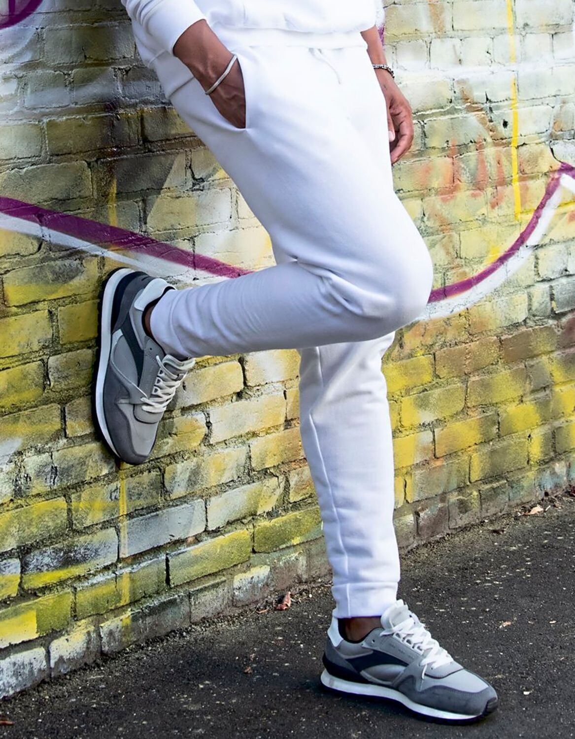 Pantaloni da jogging con tasche in Nublend®