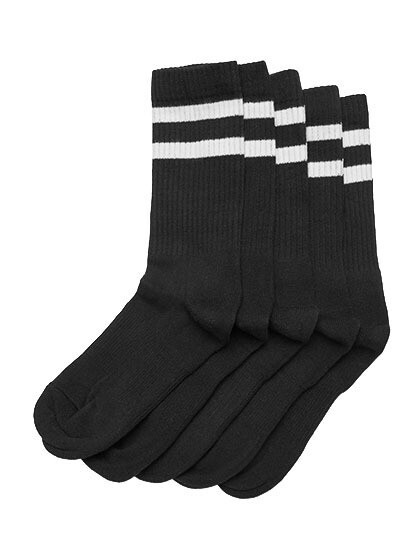 Double Stripe Socks (pack of 5)