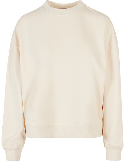 Felpa da donna oversize a girocollo