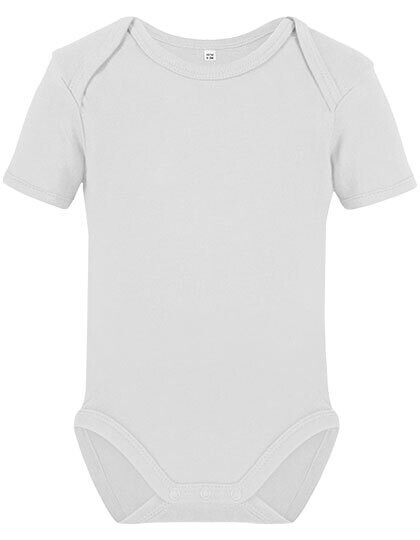Organic Baby Bodysuit Short Sleeve Bailey 01