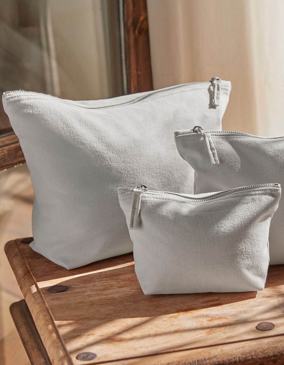 Borsa per accessori in tela