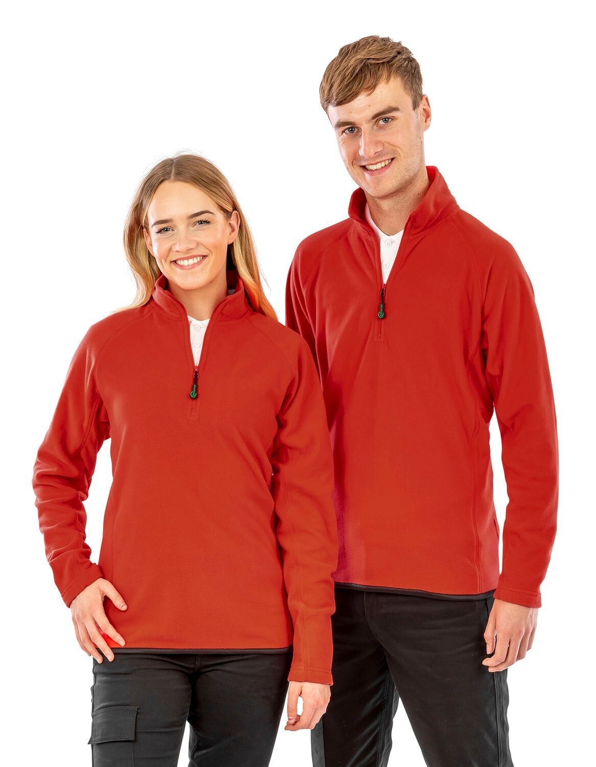 Recycled microfleece top