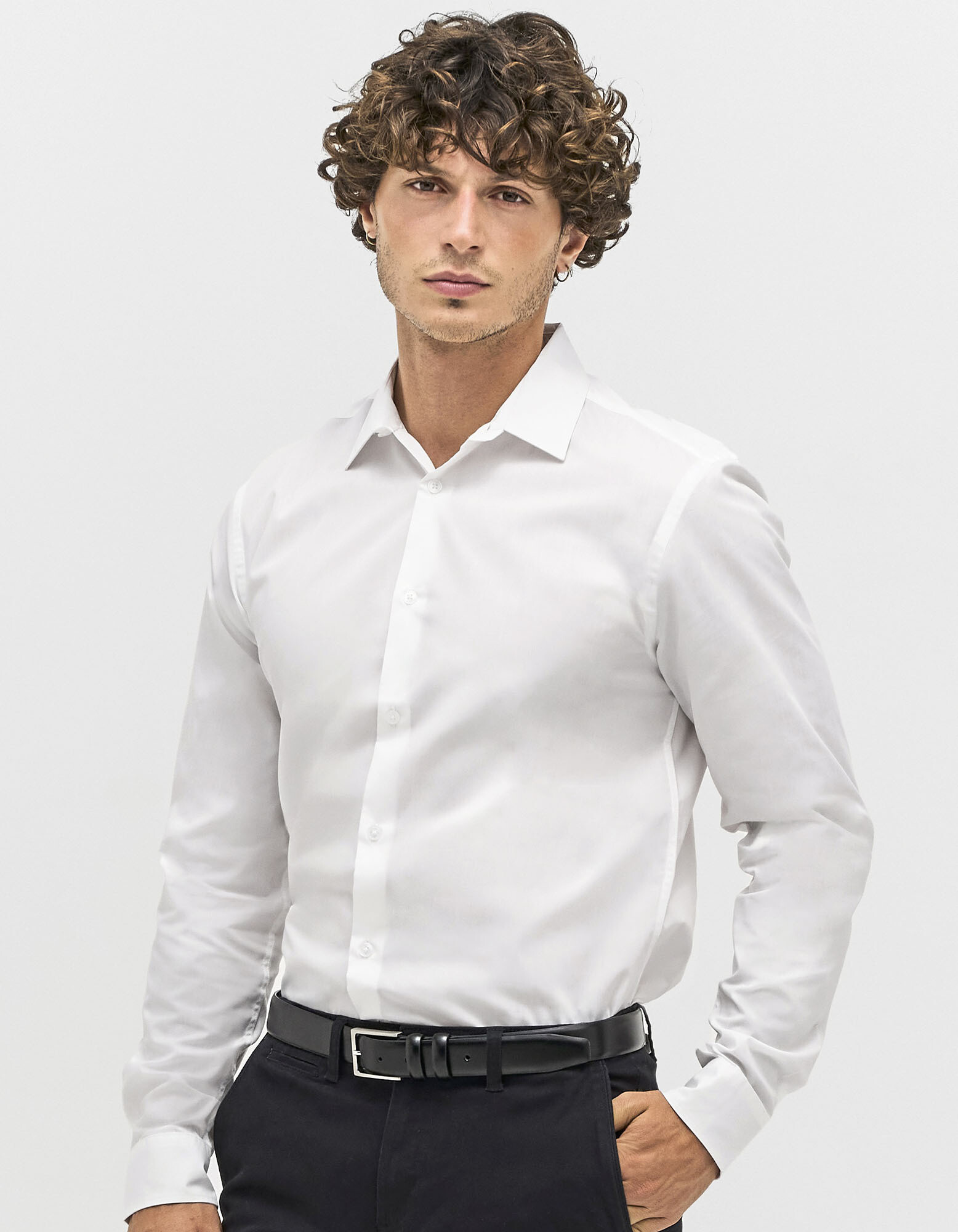 Men´s Poplin Shirt Long Sleeve Bailey