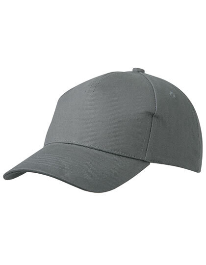 Cappellino a 5 pannelli in cotone pesante