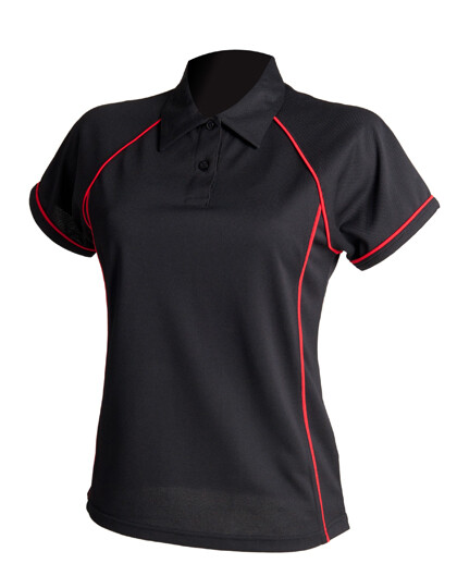 Polo de performance à passepoil pour femme
