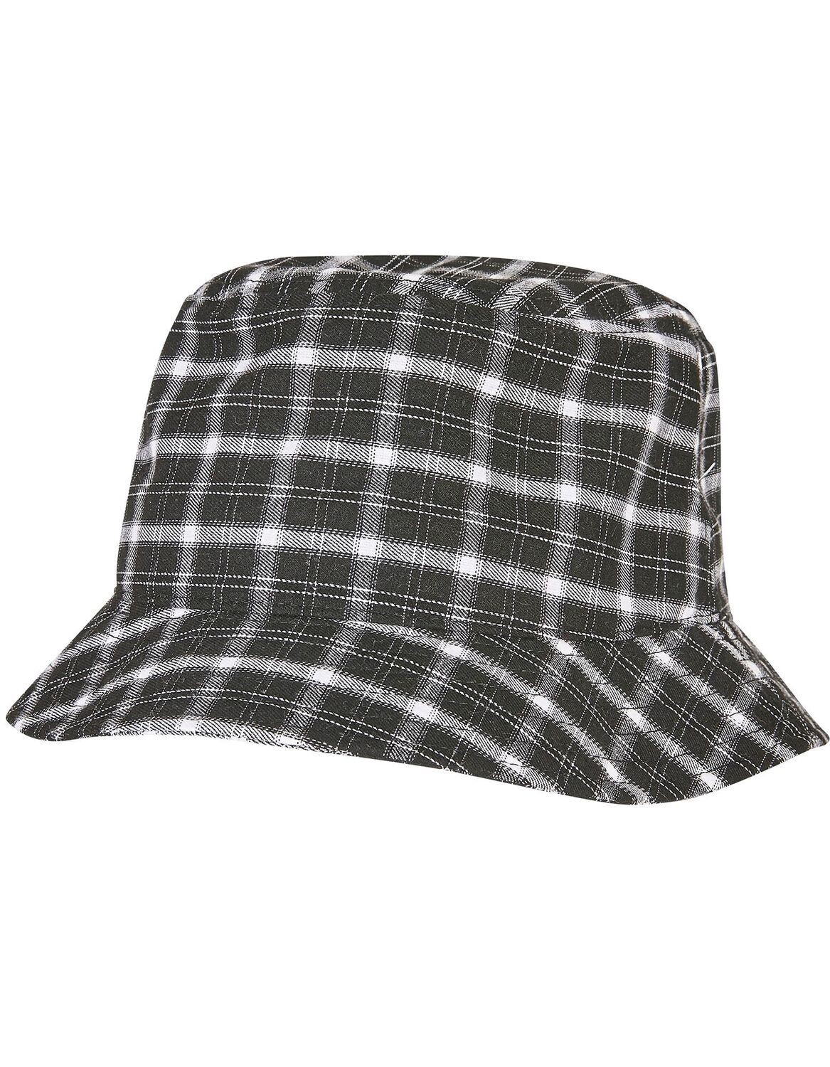 Cappello a secchiello a quadri