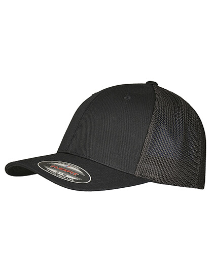 Cappello Flexfit Trucker in maglia riciclata