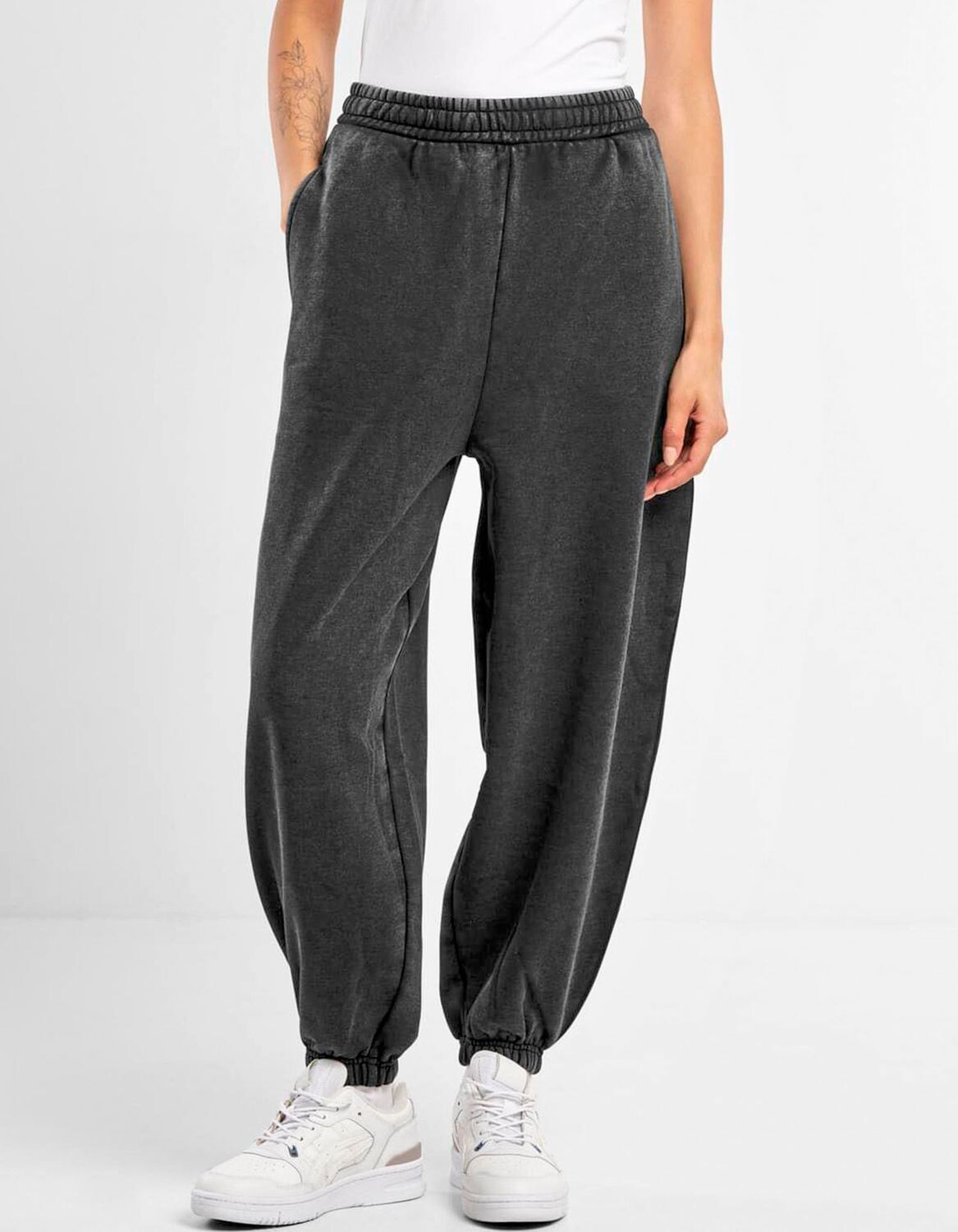 Pantaloni da donna in felpa pesante vintage
