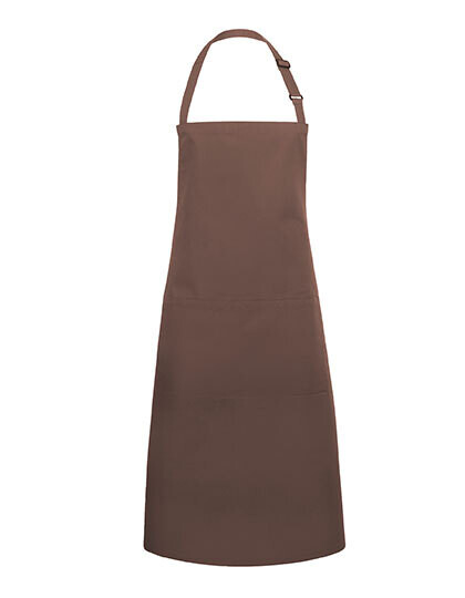 Übergrößen Latzschürze Basic mit Schnalle und Tasche