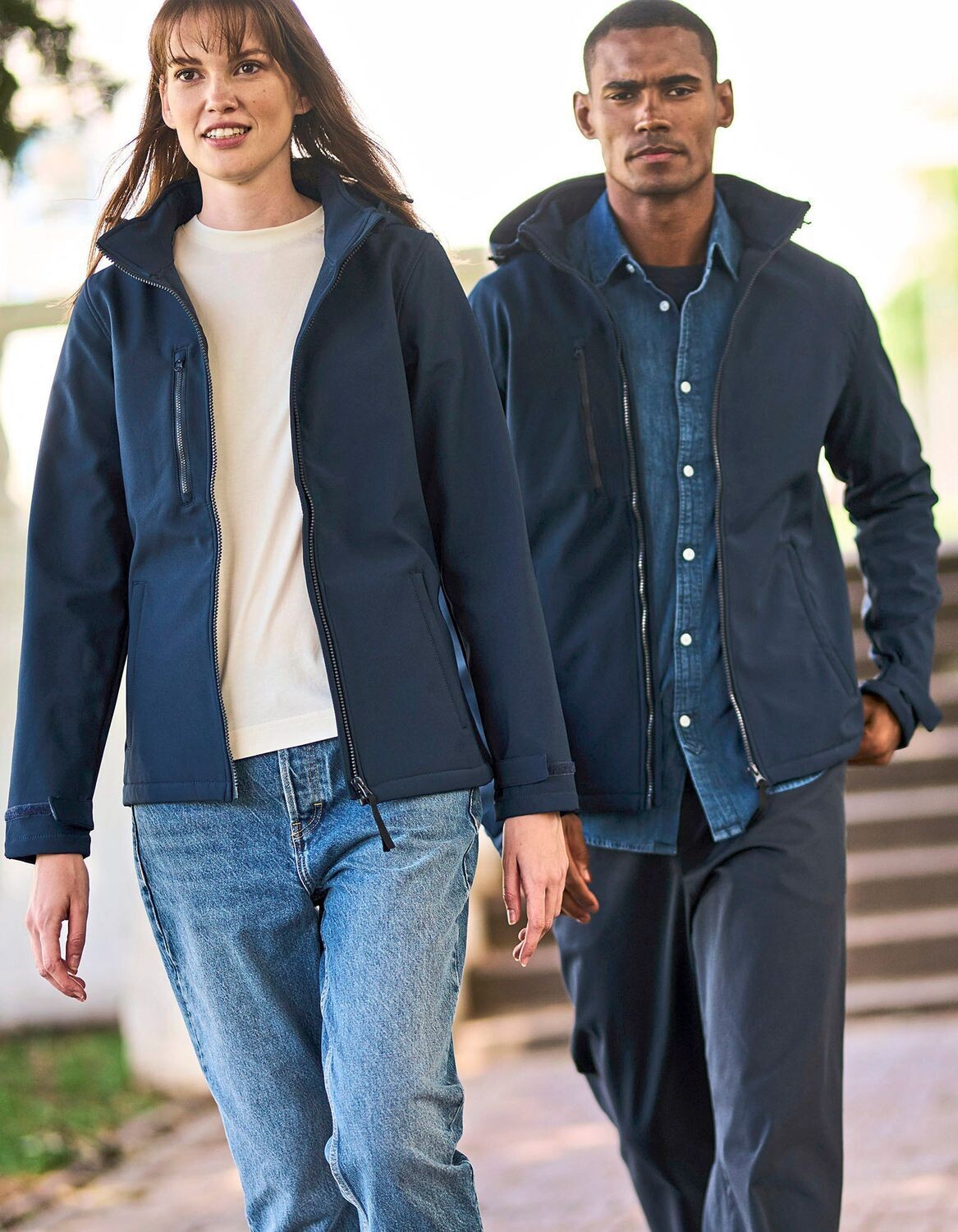 Women's Venturer 3-Layer Printable Hooded Softshell Jacket